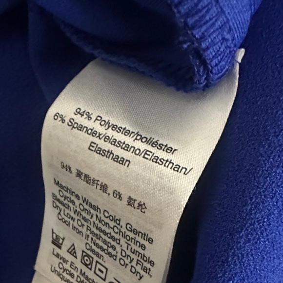 DKNY Royal Blue Mini Dress - Picture 6 of 6